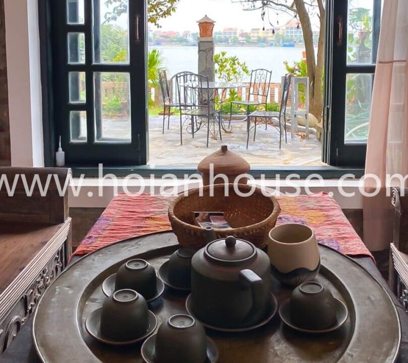 4 Bed, 4 Bath House With Beautiful River View For Rent In Cam Nam, Hoi An ( 15 Million Vnd/month – $640)(hah590)