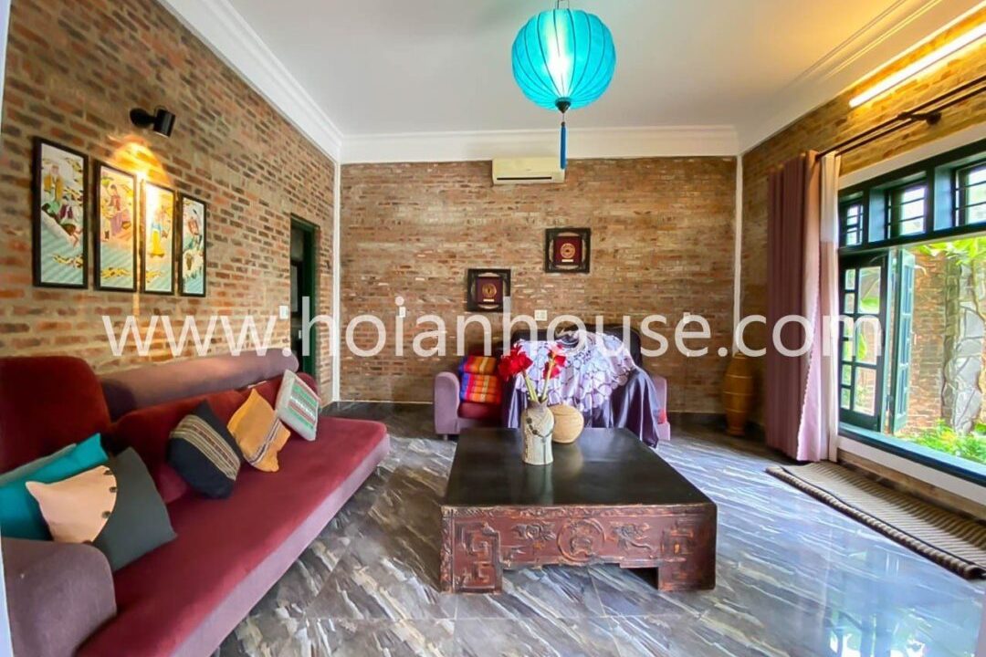 4 Bed, 4 Bath House With Beautiful River View For Rent In Cam Nam, Hoi An ( 15 Million Vnd/month – $640)(hah590)