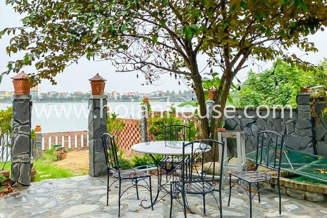 4 Bed, 4 Bath House With Beautiful River View For Rent In Cam Nam, Hoi An ( 15 Million Vnd/month – $640)(hah590)