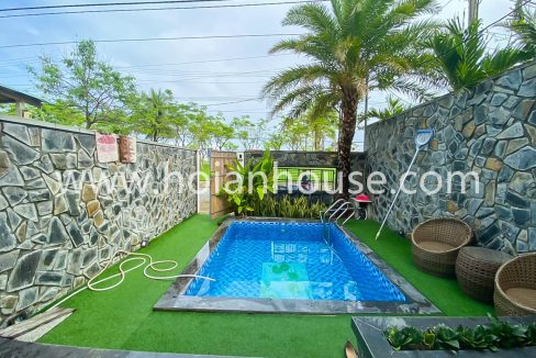 2 Bedroom,2 Bathroom House With Swimming Pool For Rent In The Beach, Tan Thanh, Hoi An (hah564)