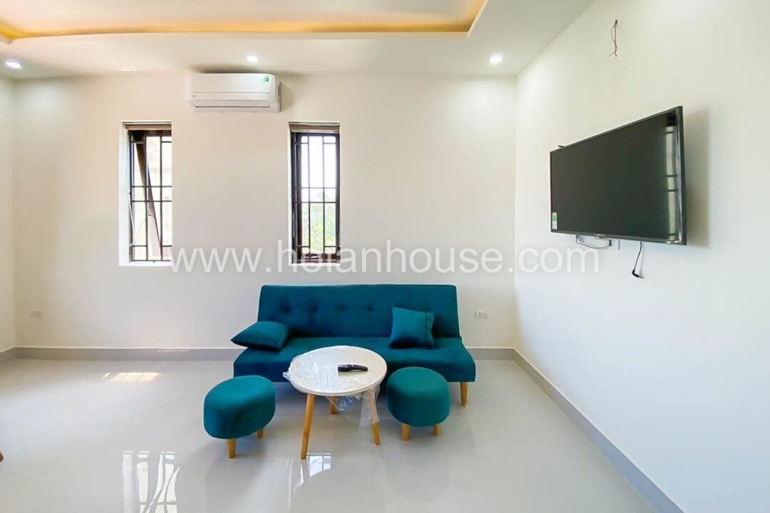 Full Air Conditioner 1 Bedroom/1 Bathroom Apartment For Rent Located In Cam Nam, Hoi An With Great View. ( 5 Million Vnd $220)(hah591)