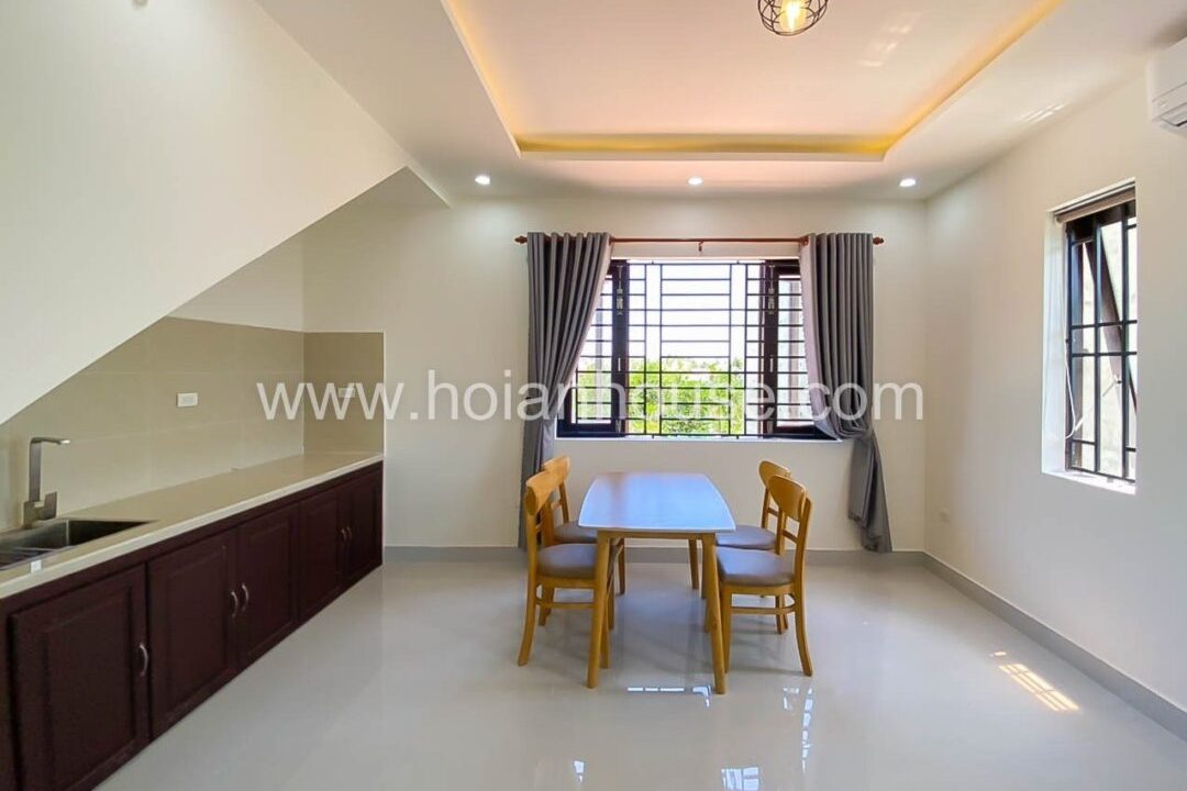 Full Air Conditioner 1 Bedroom/1 Bathroom Apartment For Rent Located In Cam Nam, Hoi An With Great View. ( 5 Million Vnd $220)(hah591)