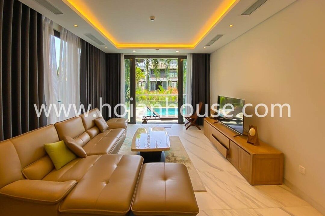 Brand New 6 Bedroom, 6 Bathrooms Villa In A Gated Community For Rent In Cam Thanh, Hoi An (45 Million Vnd/month – $1,900)(hah593)