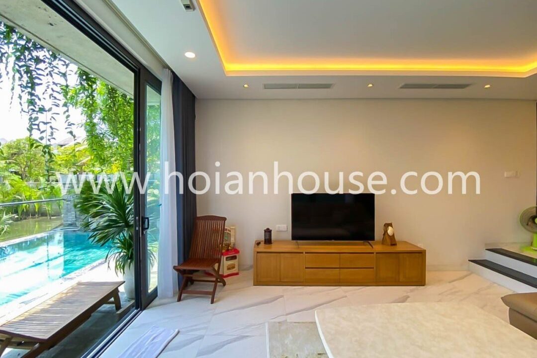 Brand New 6 Bedroom, 6 Bathrooms Villa In A Gated Community For Rent In Cam Thanh, Hoi An (45 Million Vnd/month – $1,900)(hah593)