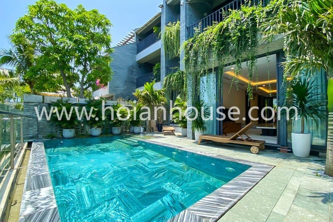 Brand New 6 Bedroom, 6 Bathrooms Villa In A Gated Community For Rent In Cam Thanh, Hoi An (45 Million Vnd/month – $1,900)(hah593)