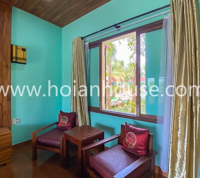 Nice Studio Located In Beautiful An My With Swimming Pool And Nice Rice Paddy View For Rent In Cam Chau, Hoi An. (6 Million Vnd/month – Approximately 260 Usd)(hah637)