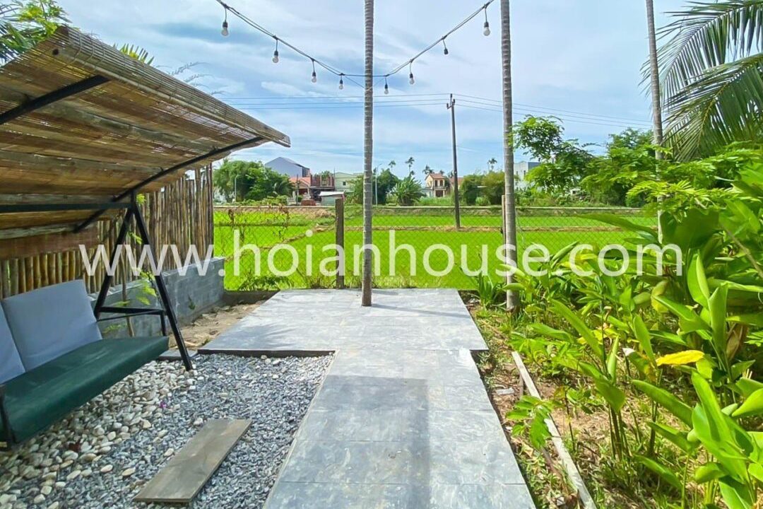 Nice Studio Located In Beautiful An My With Swimming Pool And Nice Rice Paddy View For Rent In Cam Chau, Hoi An. (6 Million Vnd/month – Approximately 260 Usd)(hah637)