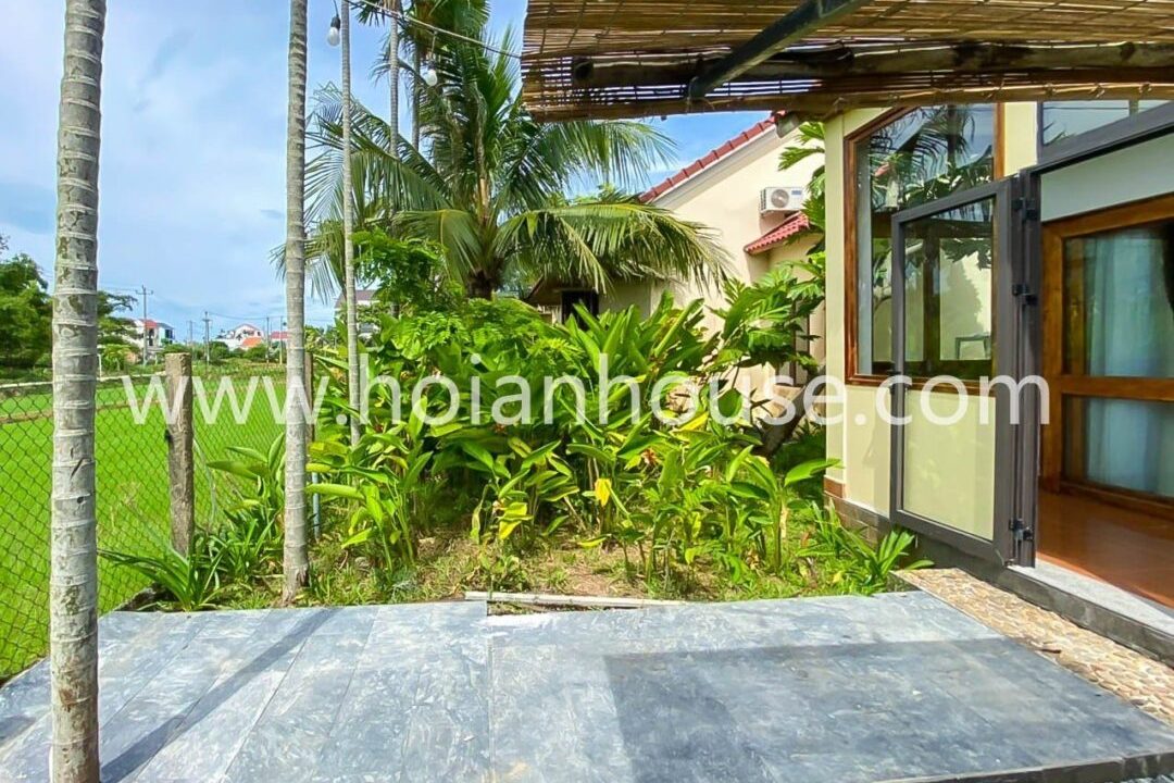 Nice Studio Located In Beautiful An My With Swimming Pool And Nice Rice Paddy View For Rent In Cam Chau, Hoi An. (6 Million Vnd/month – Approximately 260 Usd)(hah637)