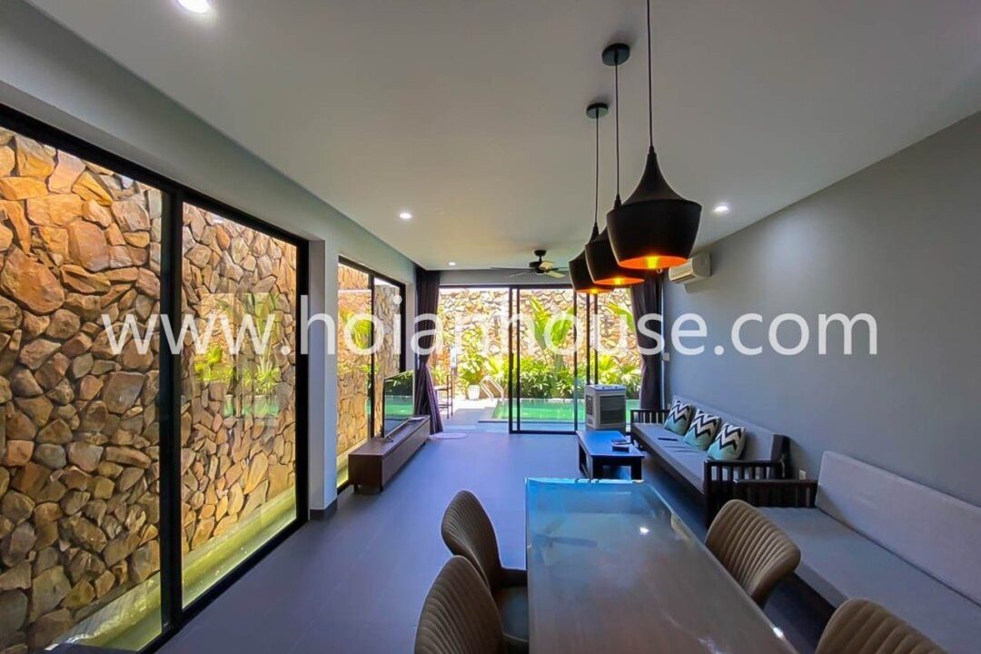A Luxurious 3 Beds,3baths Modern House Complete With A Private Swimming Pool For Rent In Tan An, Hoi An (21 Million Vnd/month – Approximately $890)(hah604)