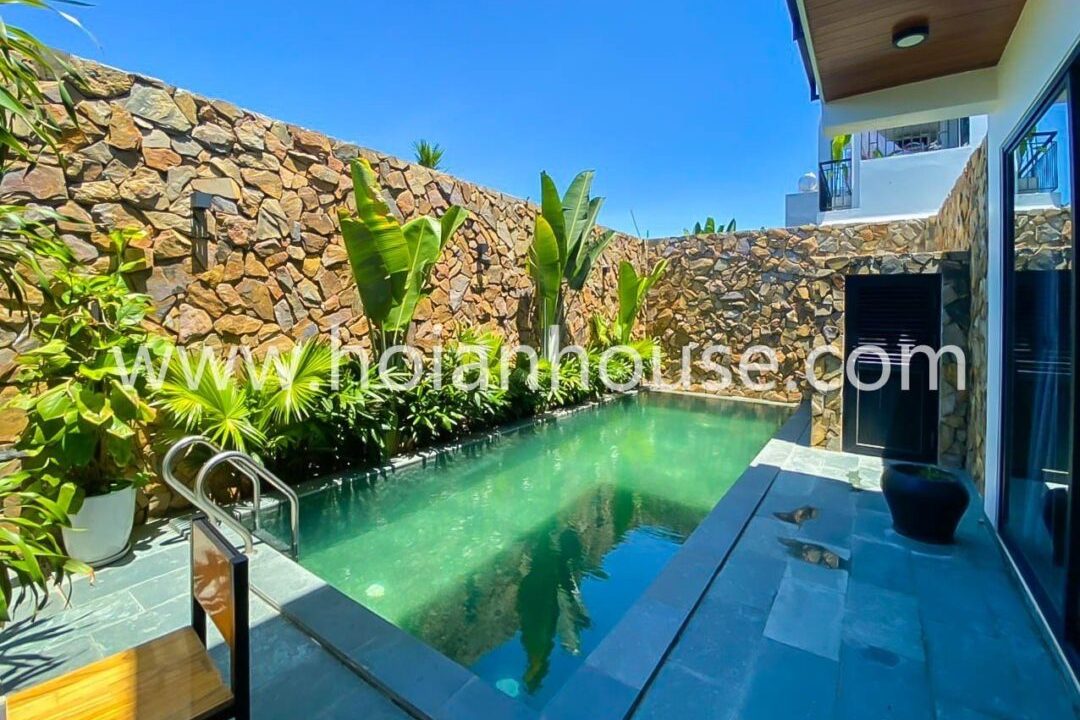A Luxurious 3 Beds,3baths Modern House Complete With A Private Swimming Pool For Rent In Tan An, Hoi An (21 Million Vnd/month – Approximately $890)(hah604)