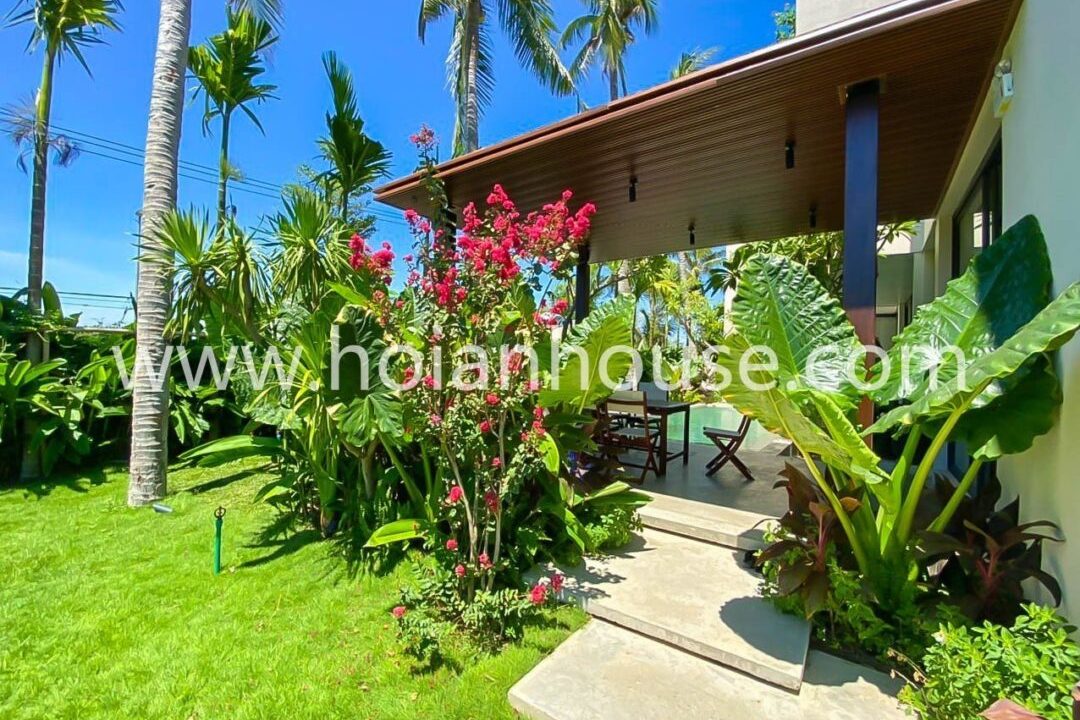 Brand New 6 Bedroom Villa With Large Swimming Pool For Rent In Cam Thanh, Hoi An (55 Million Vnd/month – Approximately $2,300)(hah597)