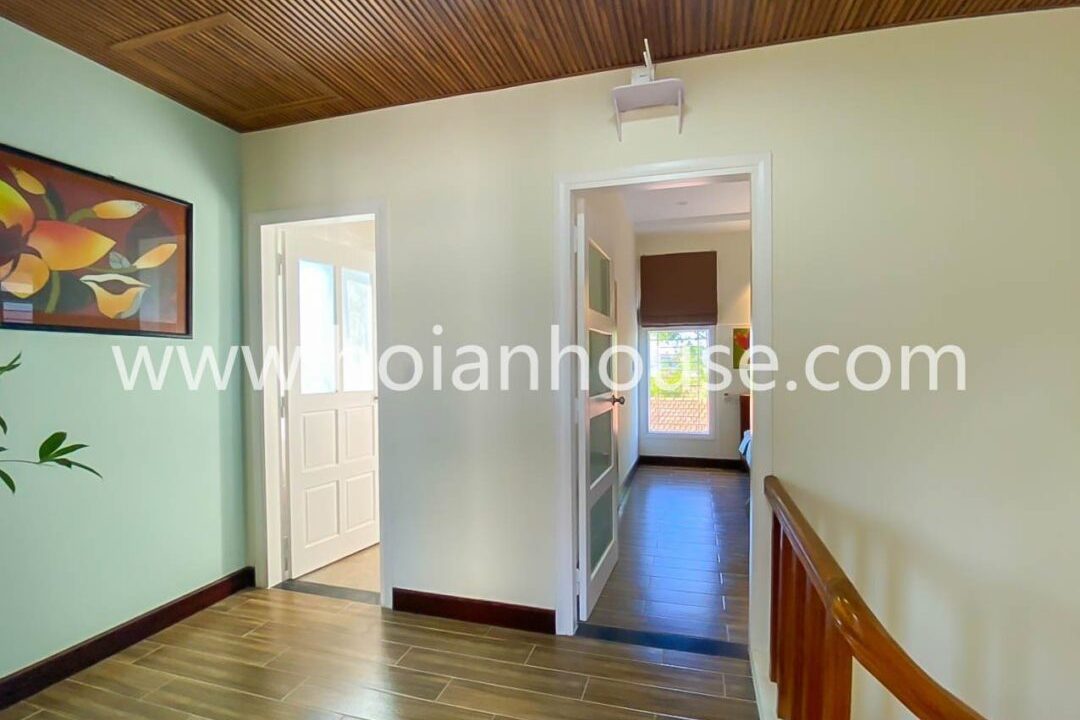 Very Cool 3 Bedroom, 3 Bathroom House With Garden For Rent In Cam Ha, Hoi An (14 Million Vnd/month Approximately $600)(hah599)