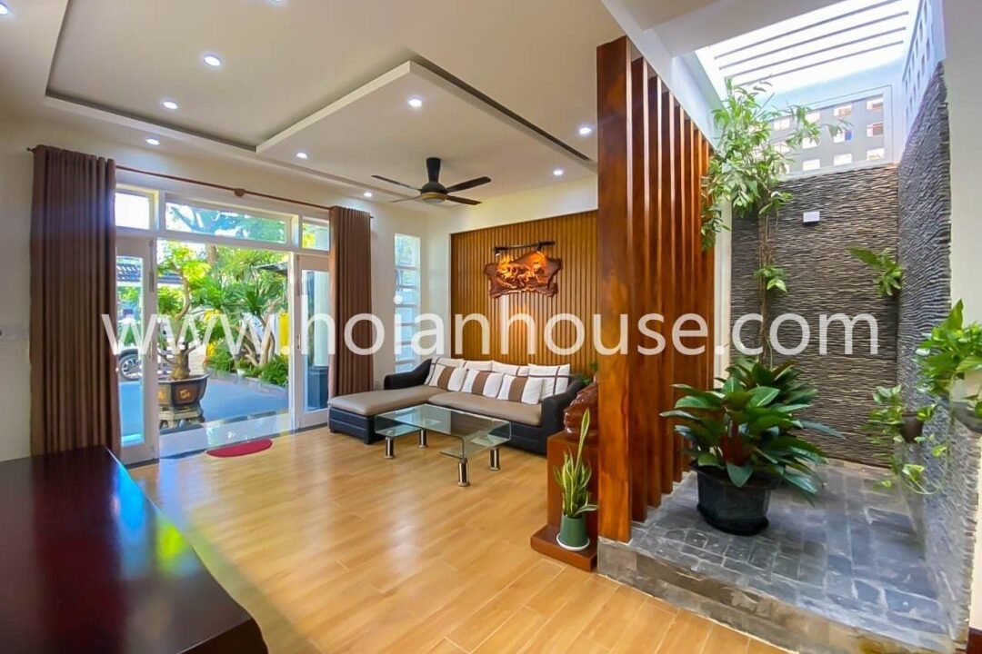 Very Cool 3 Bedroom, 3 Bathroom House With Garden For Rent In Cam Ha, Hoi An (14 Million Vnd/month Approximately $600)(hah599)