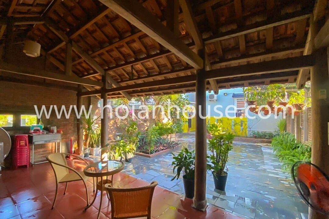 Very Cool 3 Bedroom, 3 Bathroom House With Garden For Rent In Cam Ha, Hoi An (14 Million Vnd/month Approximately $600)(hah599)