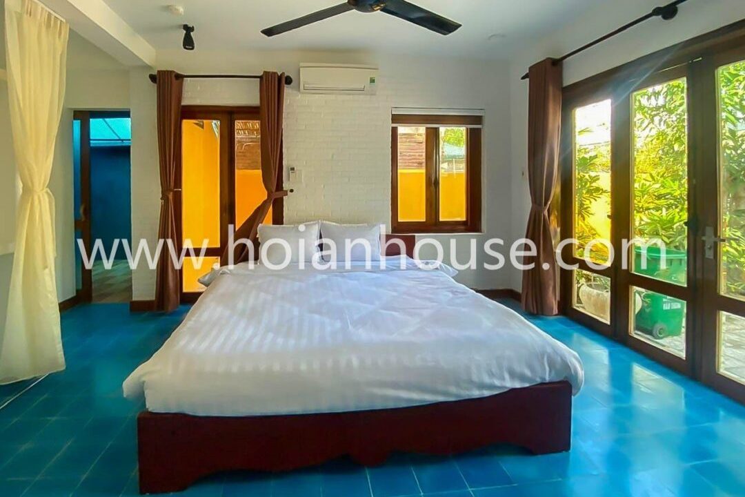 Charming 3 Bedroom House With Swimming Pool For Rent At An Bang Beach (32 Million Vnd/month – Approximately $1,355)(hah603)