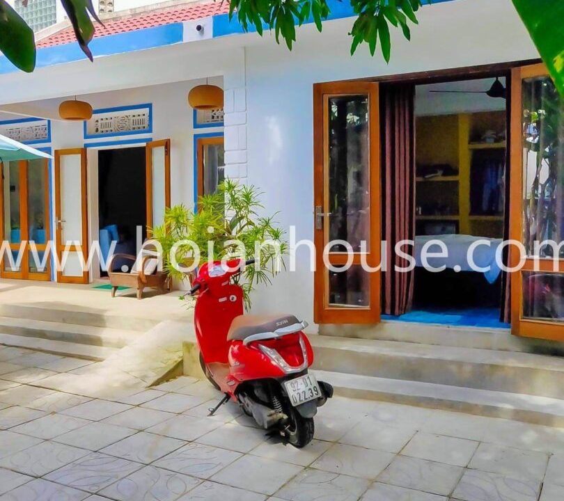 Charming 3 Bedroom House With Swimming Pool For Rent At An Bang Beach (32 Million Vnd/month – Approximately $1,355)(hah603)
