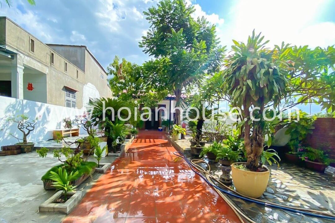 A Brand New, Single Story House Featuring 2 Bedrooms, 2 Bathrooms, And A Lovely Yard, Situated In The Nice Neighborhood Of Cam Thanh In Hoi An.(14 Million Vnd/month – Approximately $590)(hah608)