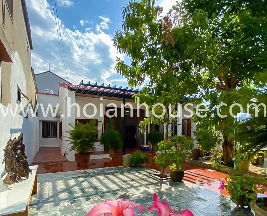 A Brand New, Single Story House Featuring 2 Bedrooms, 2 Bathrooms, And A Lovely Yard, Situated In The Nice Neighborhood Of Cam Thanh In Hoi An.(14 Million Vnd/month – Approximately $590)(hah608)