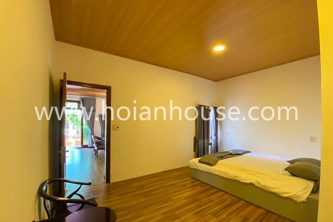 A Brand New, Single Story House Featuring 2 Bedrooms, 2 Bathrooms, And A Lovely Yard, Situated In The Nice Neighborhood Of Cam Thanh In Hoi An.(14 Million Vnd/month – Approximately $590)(hah608)