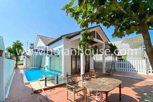 4 Bedroom House With Swimming Pool For Rent In Cam Ha, Hoi An ( 16 Million Vnd/month – Approximately $677)(hah614)