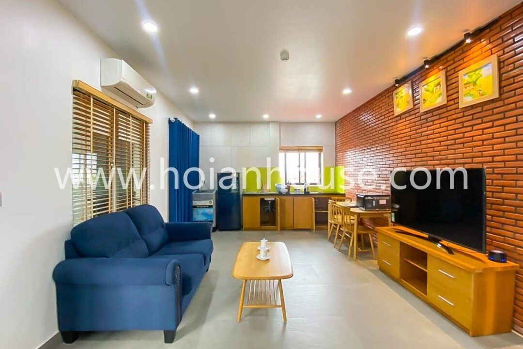A Modern 1 Bedroom Apartment Located In The Heart Of Cam Chau, Hoi An ( 7 Million Vnd/month – Approximately $300)(hah609)