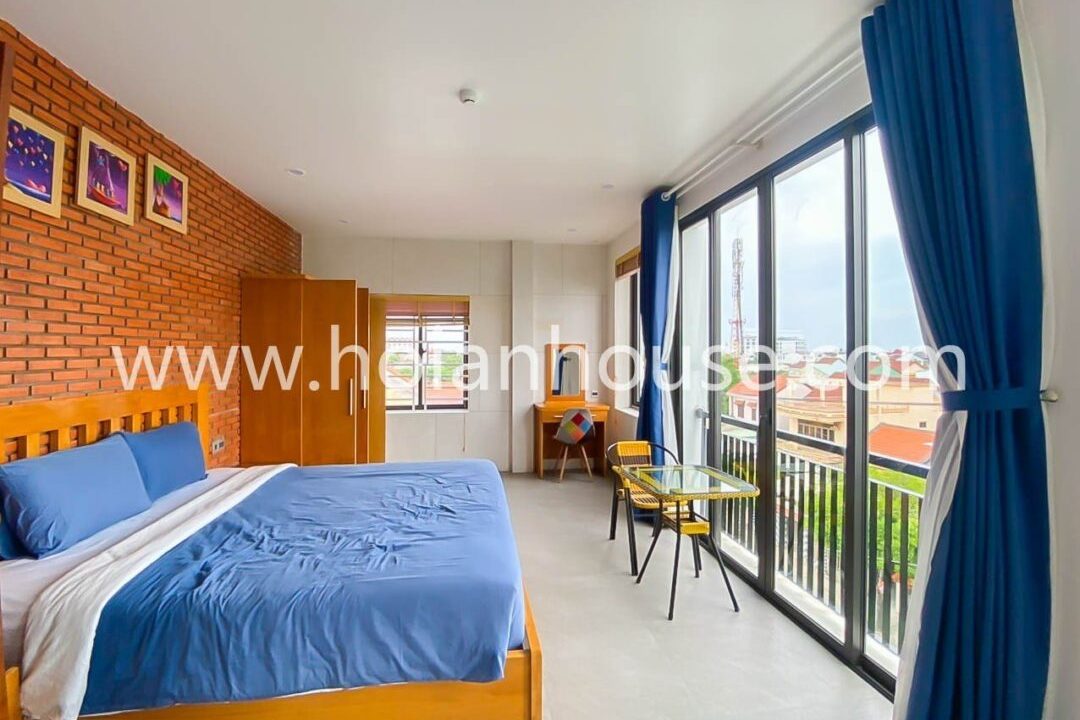 A Modern 1 Bedroom Apartment Located In The Heart Of Cam Chau, Hoi An ( 7 Million Vnd/month – Approximately $300)(hah609)