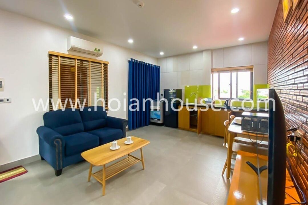 A Modern 1 Bedroom Apartment Located In The Heart Of Cam Chau, Hoi An ( 7 Million Vnd/month – Approximately $300)(hah609)