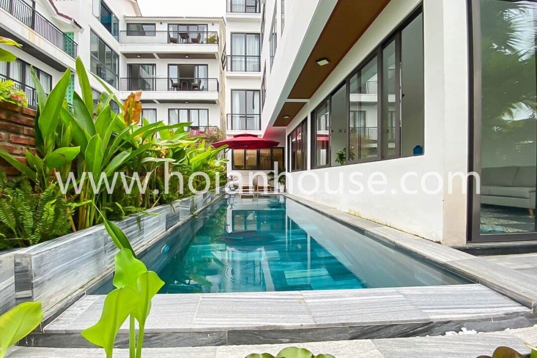 Brand New 2 Bedroom Apartment With Swimming Pool For Rent In Cam Thanh, Hoi An ( 9,5 Million Vnd/month Approximately $400)(hah612)