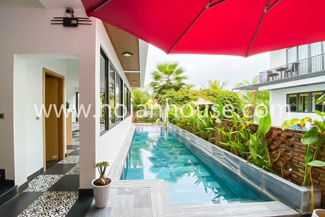 Brand New 2 Bedroom Apartment With Swimming Pool For Rent In Cam Thanh, Hoi An ( 9,5 Million Vnd/month Approximately $400)(hah612)