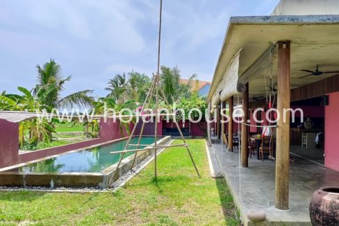 3 Bedroom House With Swimming Pool For Rent In Cam Chau, Hoi An (20 Million Vnd/month Approximately $850)(hah617)