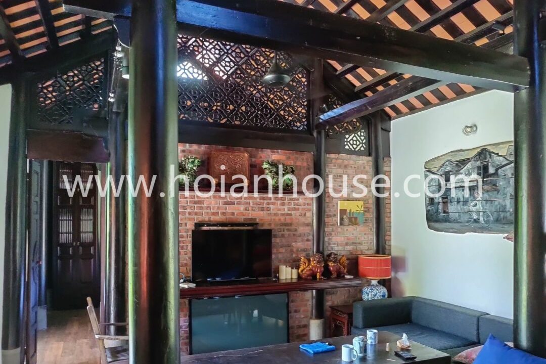 2 Bedroom House With Beautiful Garden For Rent In Cam Ha, Hoi An ( 18 Million Vnd/month – Approximately $760)(hah618)