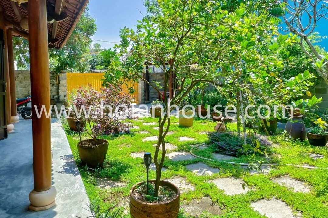 2 Bedroom House With Beautiful Garden For Rent In Cam Ha, Hoi An ( 18 Million Vnd/month – Approximately $760)(hah618)