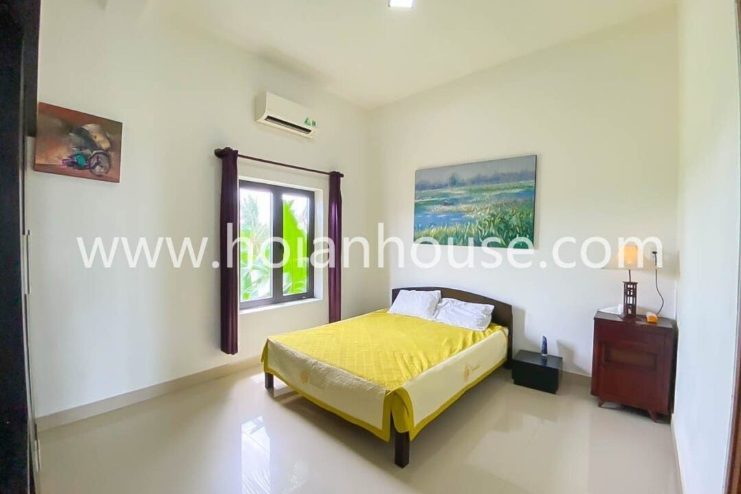 3 Bedroom House With Swimming Pool For Rent In Cam Thanh, Hoi An ( 18 Million Vnd/month – Approximately $760)(hah619)