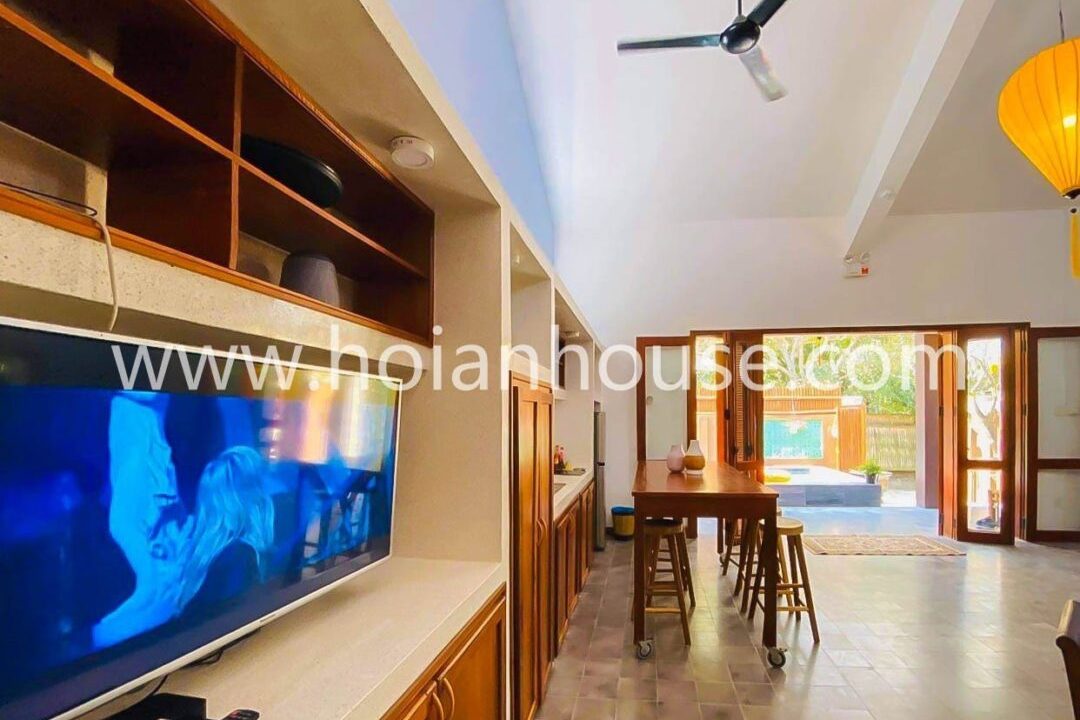 Charming 3 Bedroom Beach Villa With Private Swimming Pool For Rent In An Bang, Hoi An ( 25 Million Vnd $1,100)(hah624)