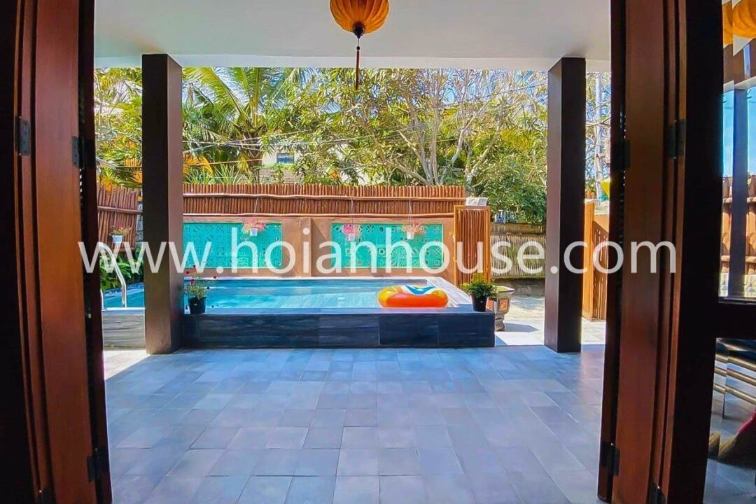 Charming 3 Bedroom Beach Villa With Private Swimming Pool For Rent In An Bang, Hoi An ( 25 Million Vnd $1,100)(hah624)