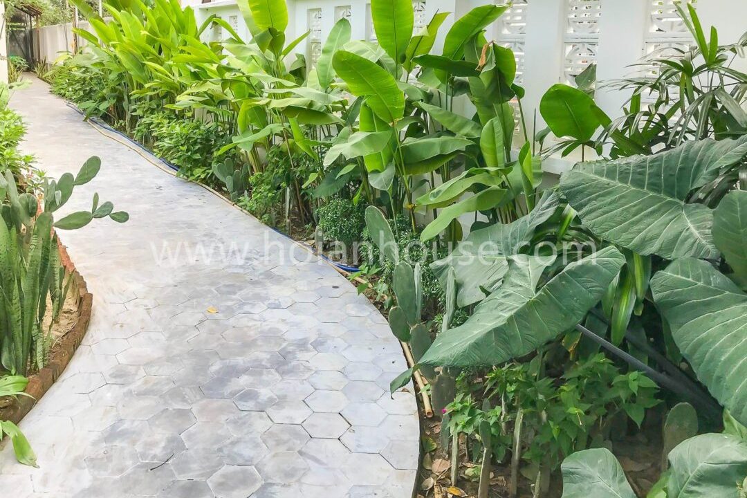 3 Bedroom House With A Beautiful Garden For Rent In Cam Thanh, Hoi An.(12 Million Vnd/month Approximately $500)(hah643)