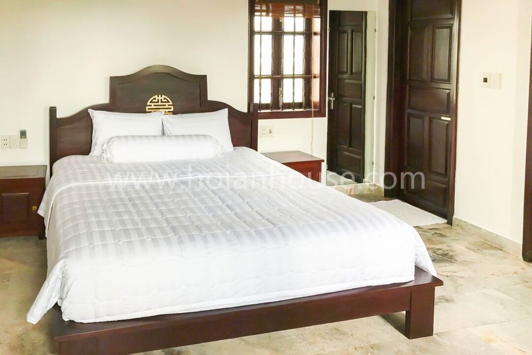 3 Bedroom House With A Beautiful Garden For Rent In Cam Thanh, Hoi An.(12 Million Vnd/month Approximately $500)(hah643)