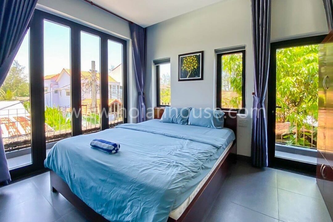 A Modern And Stylish 2 Bedroom House Located Just 100 Meters From The Beautiful An Bang Beach, Hoi An ( 18 Million Vnd/month Approximately $760)(hah642)