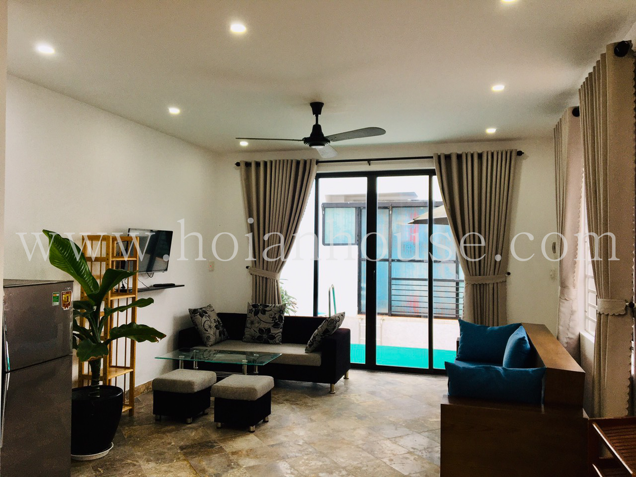 2 Bedroom House With Pool For Rent In Cam Thanh, Hoi An ( Hah664)