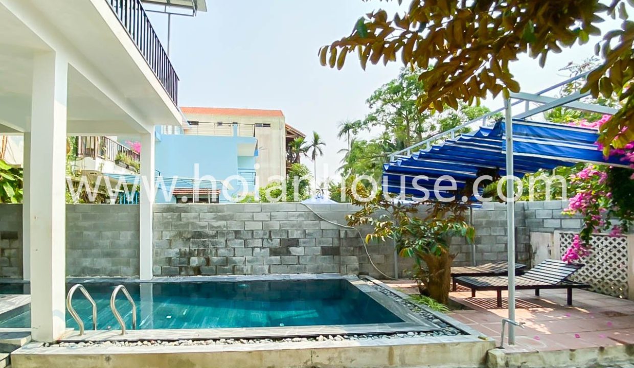 3 Bedroom House With Swimming Pool For Rent In Cam Thanh, Hoi An (hah662)