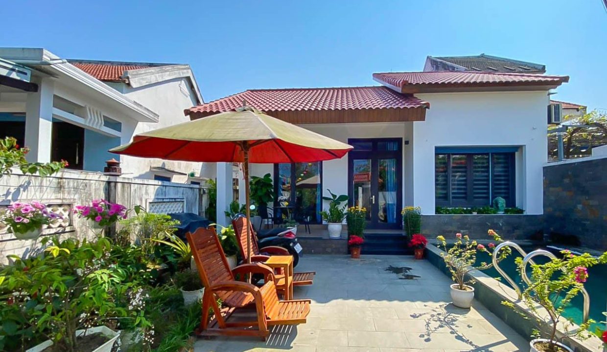 4 Bedroom House With A Pool For Rent In Hoi An ( Hah669)
