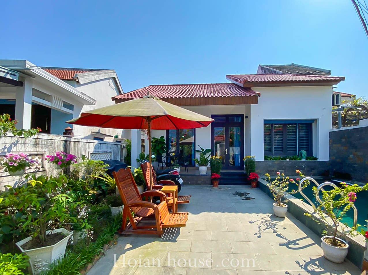 4 Bedroom House With A Pool For Rent In Hoi An ( Hah669)