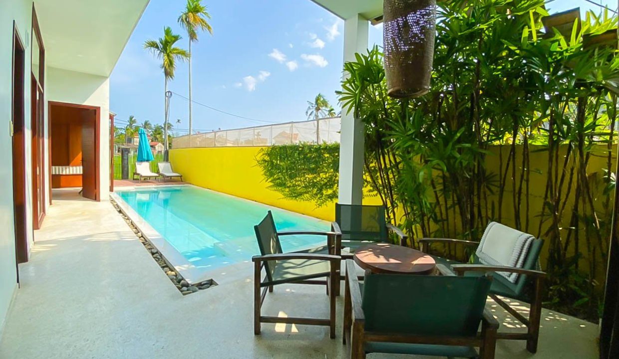 (hah676) Beautiful 3 Bedroom House With A Private Saltwater Pool For Rent In Hoi An.