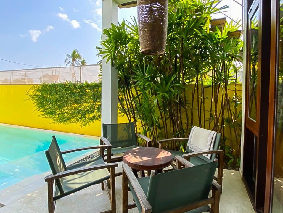 (hah676) Beautiful 3 Bedroom House With A Private Saltwater Pool For Rent In Hoi An.
