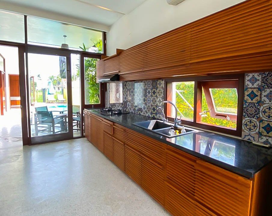 (hah676) Beautiful 3 Bedroom House With A Private Saltwater Pool For Rent In Hoi An.