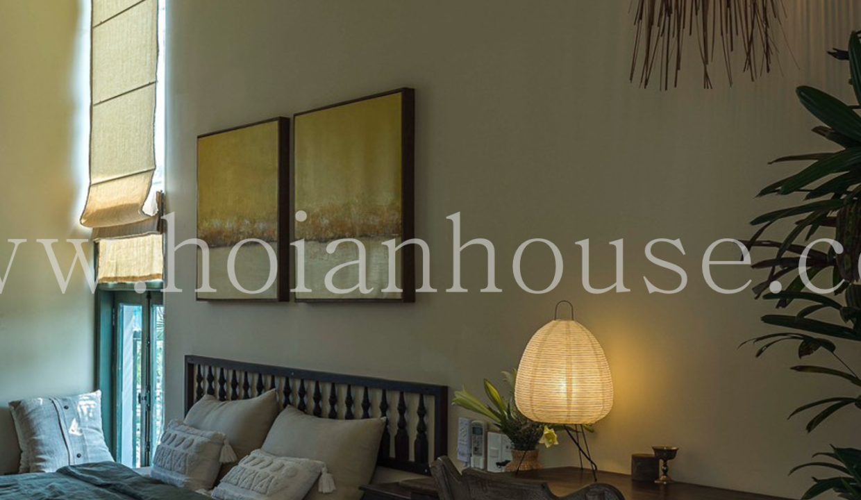 2 Bedroom Indochinese Style House With A Spacious 500 M2 Garden For Rent On The Countryside Of Hoi An. ( Hah667)