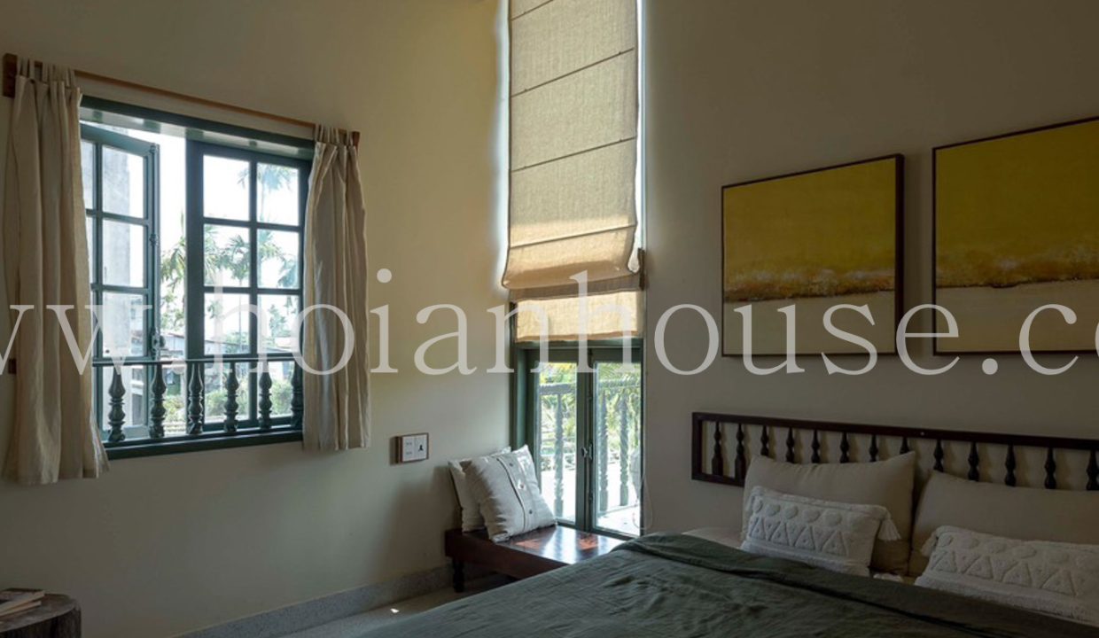 2 Bedroom Indochinese Style House With A Spacious 500 M2 Garden For Rent On The Countryside Of Hoi An. ( Hah667)
