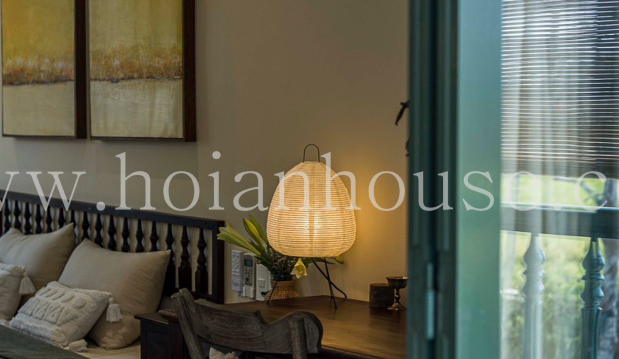 2 Bedroom Indochinese Style House With A Spacious 500 M2 Garden For Rent On The Countryside Of Hoi An. ( Hah667)
