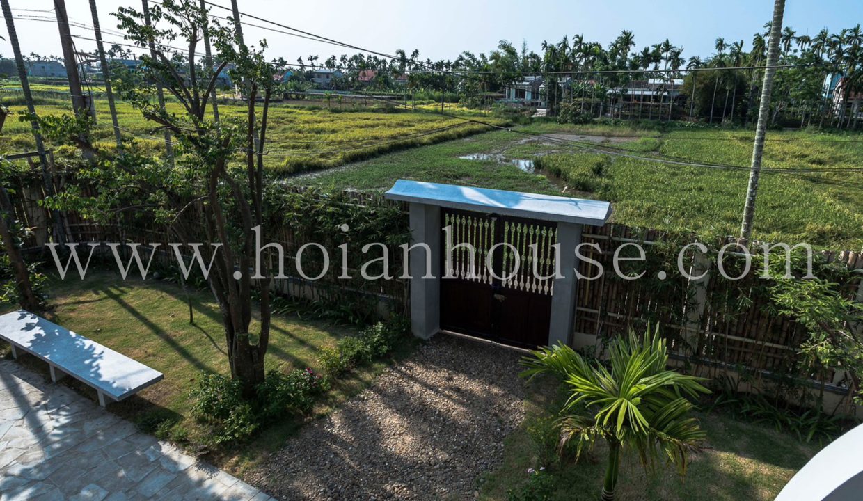 2 Bedroom Indochinese Style House With A Spacious 500 M2 Garden For Rent On The Countryside Of Hoi An. ( Hah667)