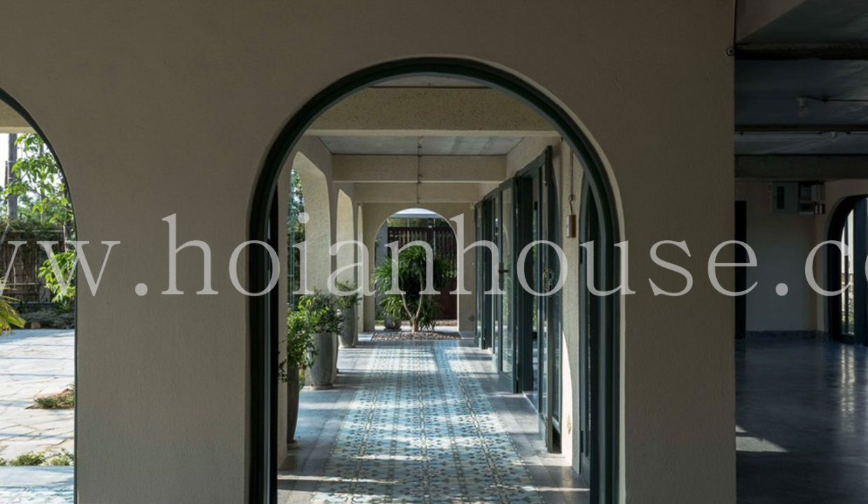 2 Bedroom Indochinese Style House With A Spacious 500 M2 Garden For Rent On The Countryside Of Hoi An. ( Hah667)